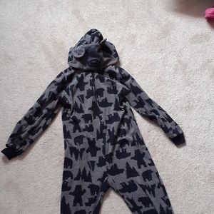 Black bear onesie